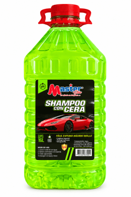 Shampoo con cera para auto Master1
