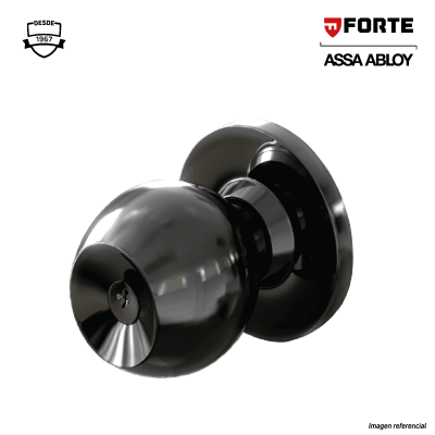 Cerradura tipo bola dormitorio bronce quemado Forte2