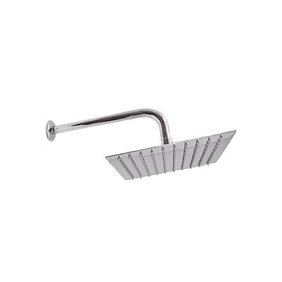Cabezal de ducha cuadrada cromada 10