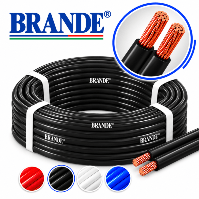 Cable mellizo de cobre por metro BRANDE1