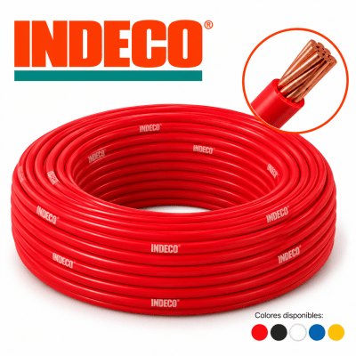 Cable Eléctrico de Cobre por rollo INDECO3
