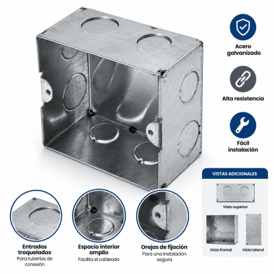Caja de pase 10x 10 glavanizado1