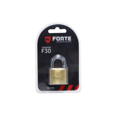Candado F 30 blíster FORTE1