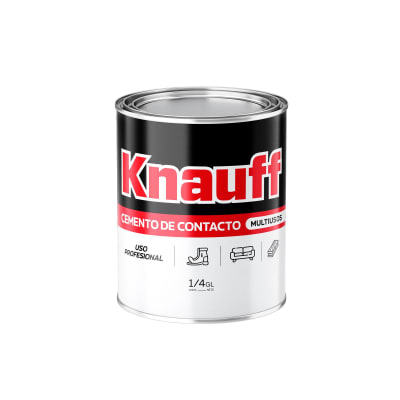 Pegamento de contacto de alta adherencia secado rápido 1/4gl knauff1