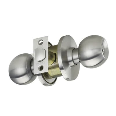 Cerradura tipo bola dormitorio acero inoxidable CANTOL1
