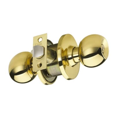 Cerradura tipo bola dormitorio bronce pulido Cantol1