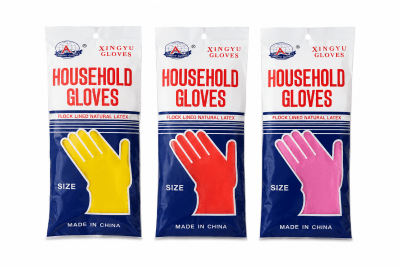 Guantes de látex para limpieza tallas Comercial1