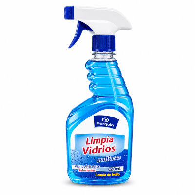 Limpia vidrio 650ml Derquin1