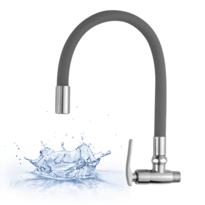 Caño de lavadero flexible para pared C&A1