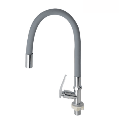 Caño de lavadero flexible para mueble Gris C&A1