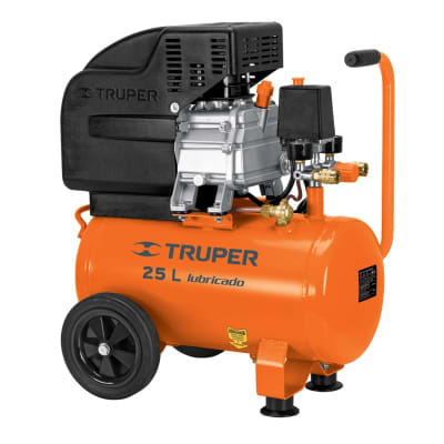 Compresora 25 litros Horizontal Truper1