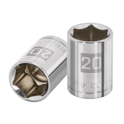 Dado hexagonal encastre 1/2'' de 20 mm. truper1