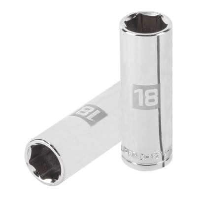 Dado tubular hexagonal encastre 1/2'' de 18 mm Truper1