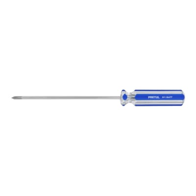 Desarmador de cruz 1/8'' x 4'' mango de pvc Pretul1