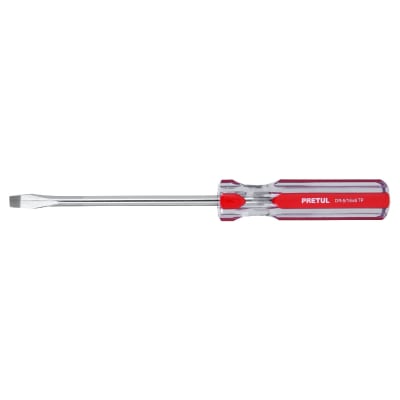 Desarmador plano 5/16 x 6'' mango de pvc. pretul1