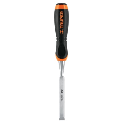 Formón 1/2'' mango comfort grip. truper1
