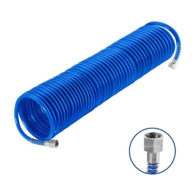 Manguera tipo resorte para compresora 15m Wadfow1