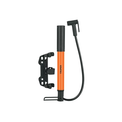 Mini inflador manual de aluminio para bicicleta 60 PSI Truper1