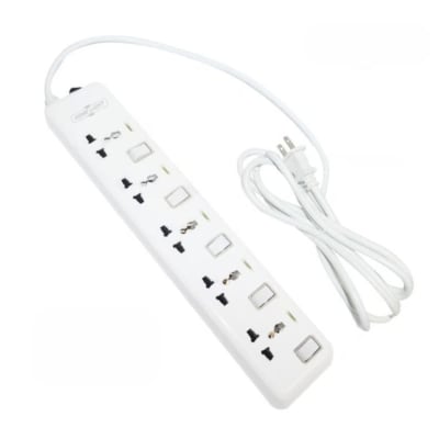 Supresor de pico 5 tomas 3 metros Home Light1