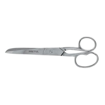 Tijera 7´´ ojo grande acero inoxidable para costura, Pretul1