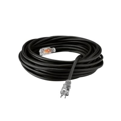 Extensión eléctrica industrial 10 mt 1 toma negro 14 AWG Home light1
