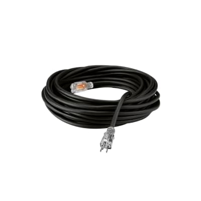 Extensión eléctrica Industrial 5 mt 1 toma negro 14 awg Home Light1