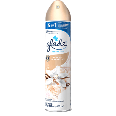 Ambientador Spray Aroma Vainilla 400ml Glade1