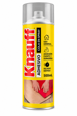 Adhesivo multipropósito en spray 500 ml Knauff1