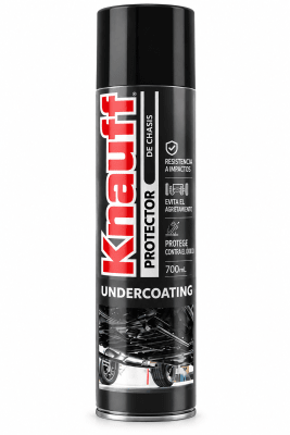 Protector de chasis undercoating spray negro 700 ml Knauff1