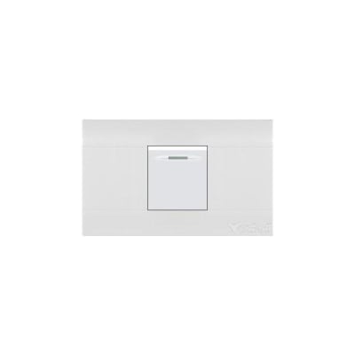 Interruptor simple blanco Cubull1