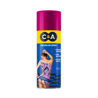 Pintura spray fucsia 400ml C&A1