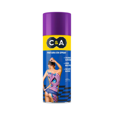 Pintura spray morado 400ml C&A1