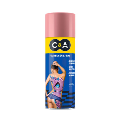Pintura spray rosado intenso 400ml C&A1