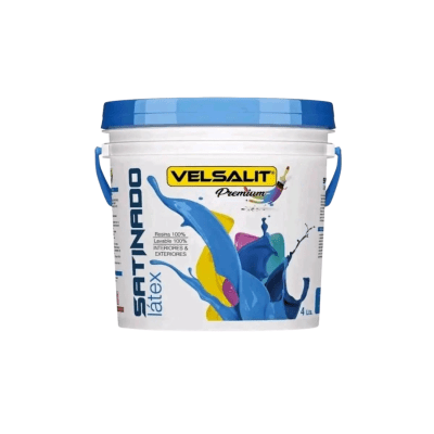 Pintura satinado rojo teja 4lt VELSALIT1