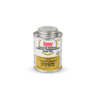 Pegamento Para Pvc Transparente 8 oz  237 ml Oatey1