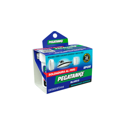 Pegamento Epoxico Blanca 44ml Pegatanke1