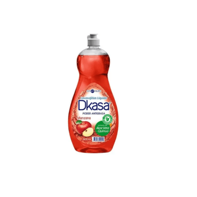 Lavavajilla líquido manzana 900ml D'KASA1