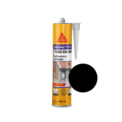 Sellador -11 fc adhesivo purform negro 300ml sikaflex1