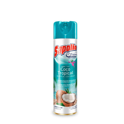 Ambientador spray coco tropical 360ml Sapolio2