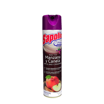 Ambientador spray manzana y canela 360ml Sapolio1