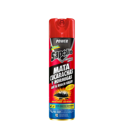Insecticida mata cucarachas y hormigas 360ml Sapolio2