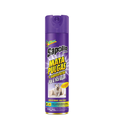 Insecticida mata pulgas y garrapatas 360ml Sapolio1