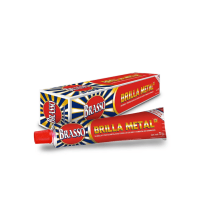Abrillantador brillametal crema 70gr Brasso1