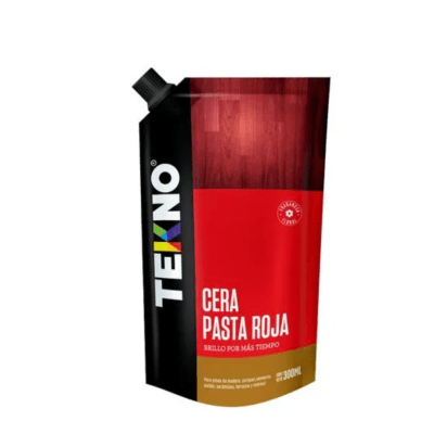 Cera en pasta rojo 300ml Tekno1