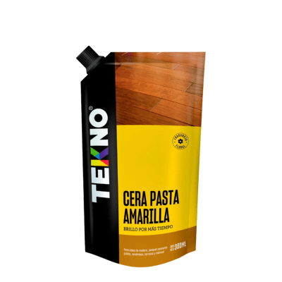 Cera pasta amarillo 300ml Tekno1