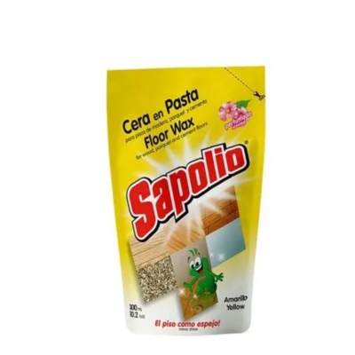 Cera en pasta amarilla 300ml Sapolio1
