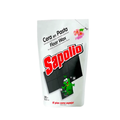 Cera en pasta negro 300ml Sapolio1
