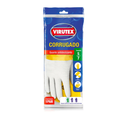 Guantes corrugados antideslizante tallas Virutex1