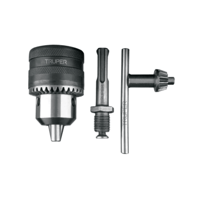Broquero con llave, 1/2' con adaptador SDS Plus, Truper1