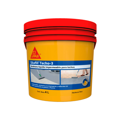 Sikafill techo impermeabilizante para techos y terrazas 4 lt Sika1